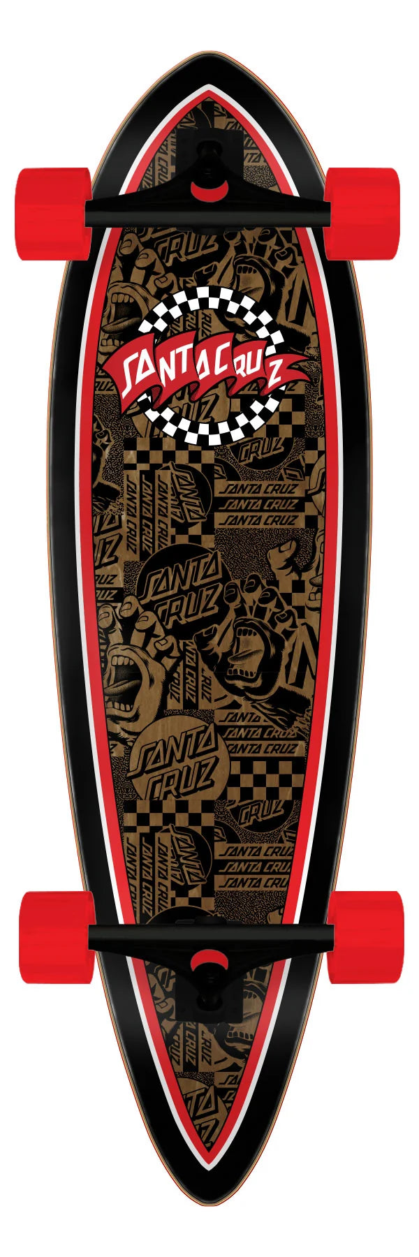 SC Banner Check Route Pintail Cruiser Skateboard