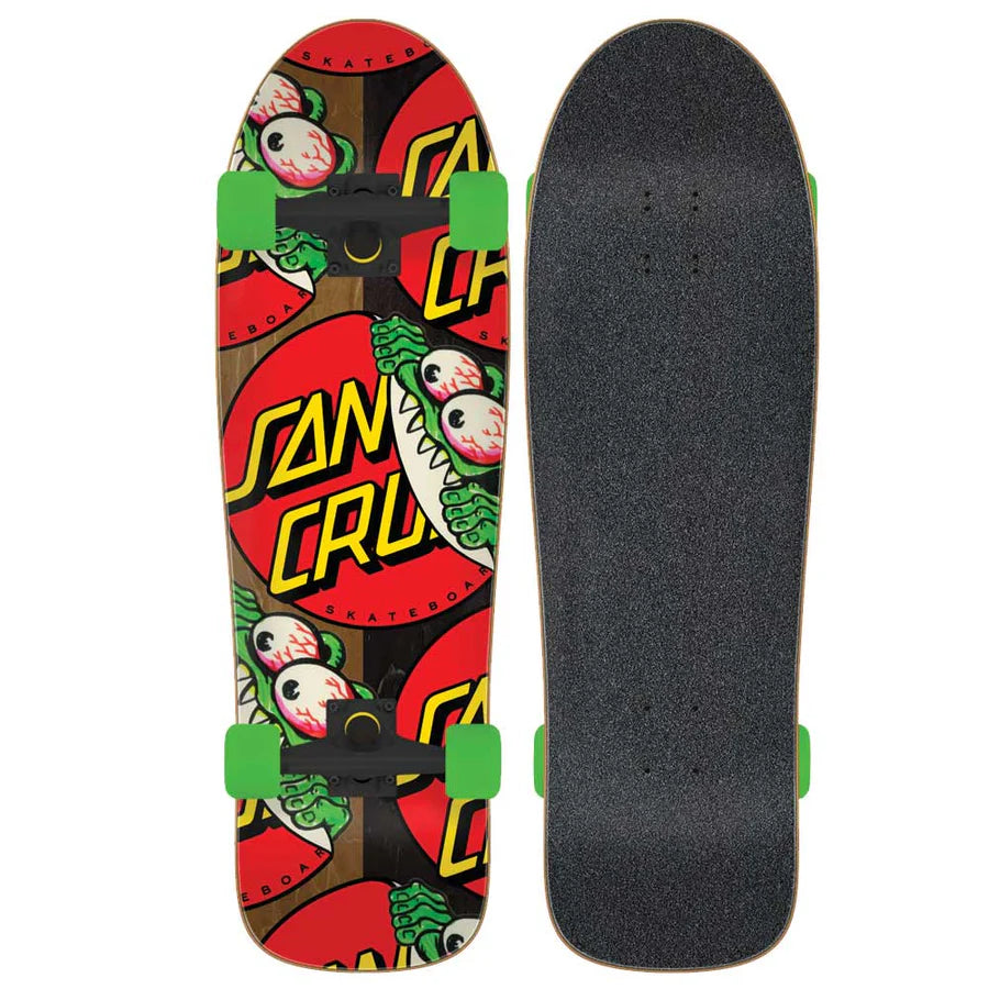 SC Beware Dot Shaped Cruzer Skateboard