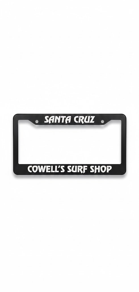 Cowells License Plate