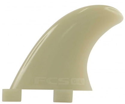FCS Natural Glass Flex Tri Fin