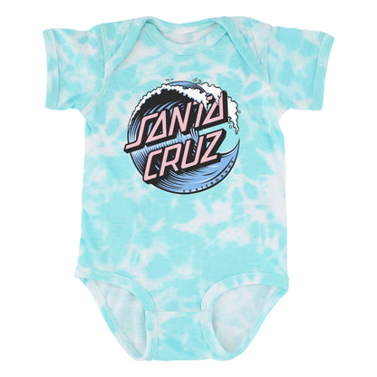 SC Baby Wave Dot Front Onesie