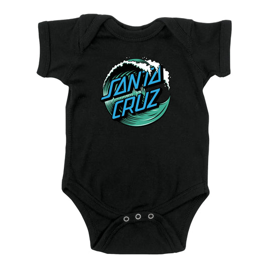 SC Baby Wave Dot Front Onesie