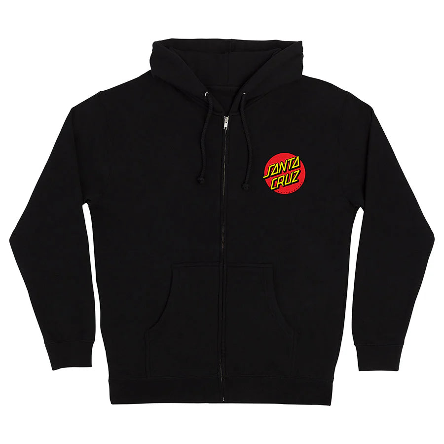 SC Men's Classic Dot Zip Hoodie