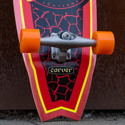 SC Flame Dot Shark Carver Skateboard