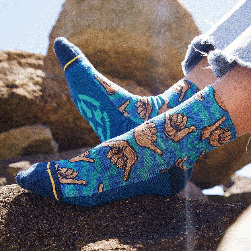Merge 4 Quarter Crew Socks