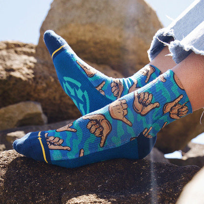 Merge 4 Quarter Crew Socks