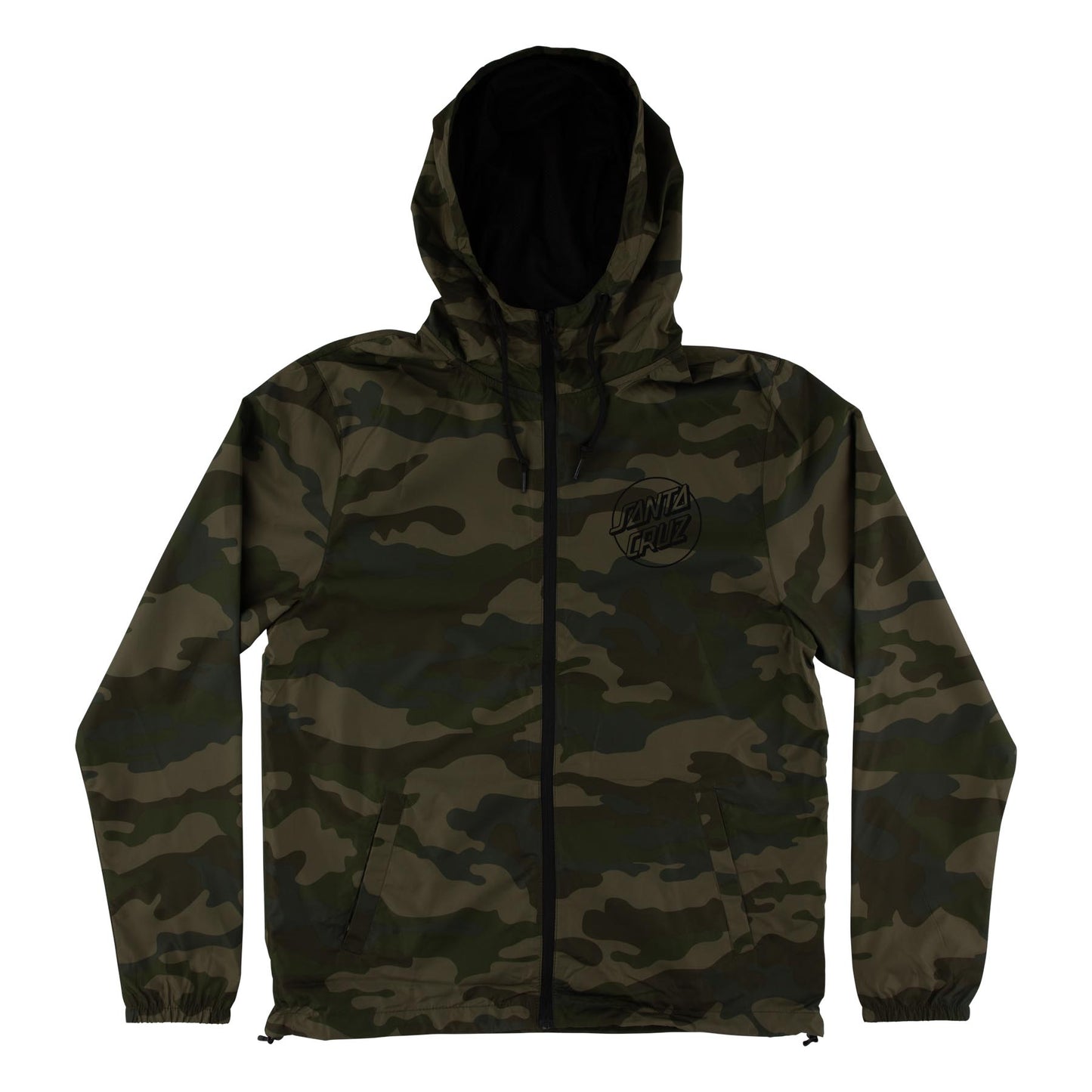 SC Men's Opus Dot Chest Hooded Windbreaker
