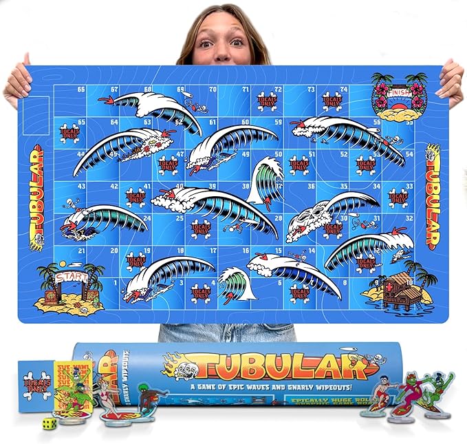 Tubular Surfing Board Game