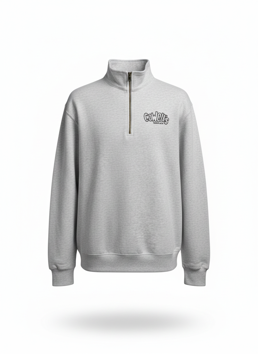 Cowells Men's Quarter Zip Sweatshirt