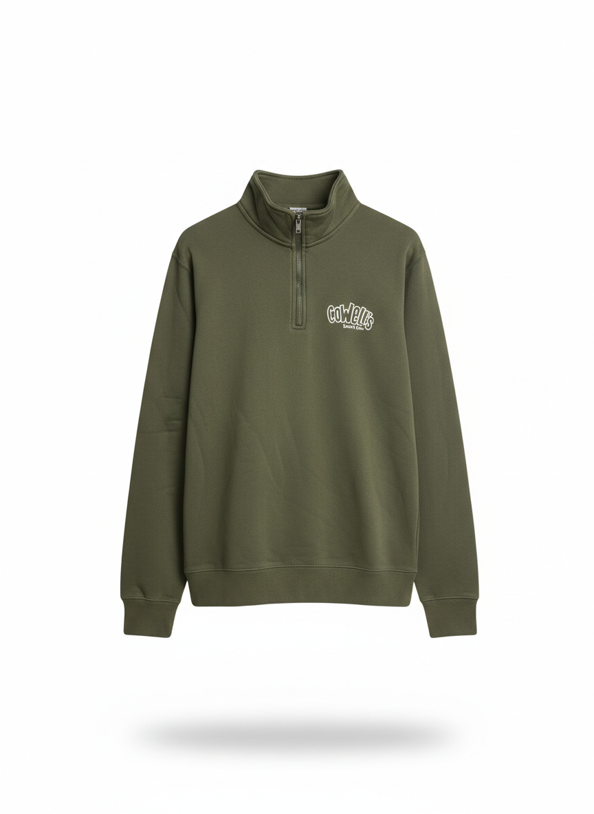 Cowells Men's Quarter Zip Sweatshirt