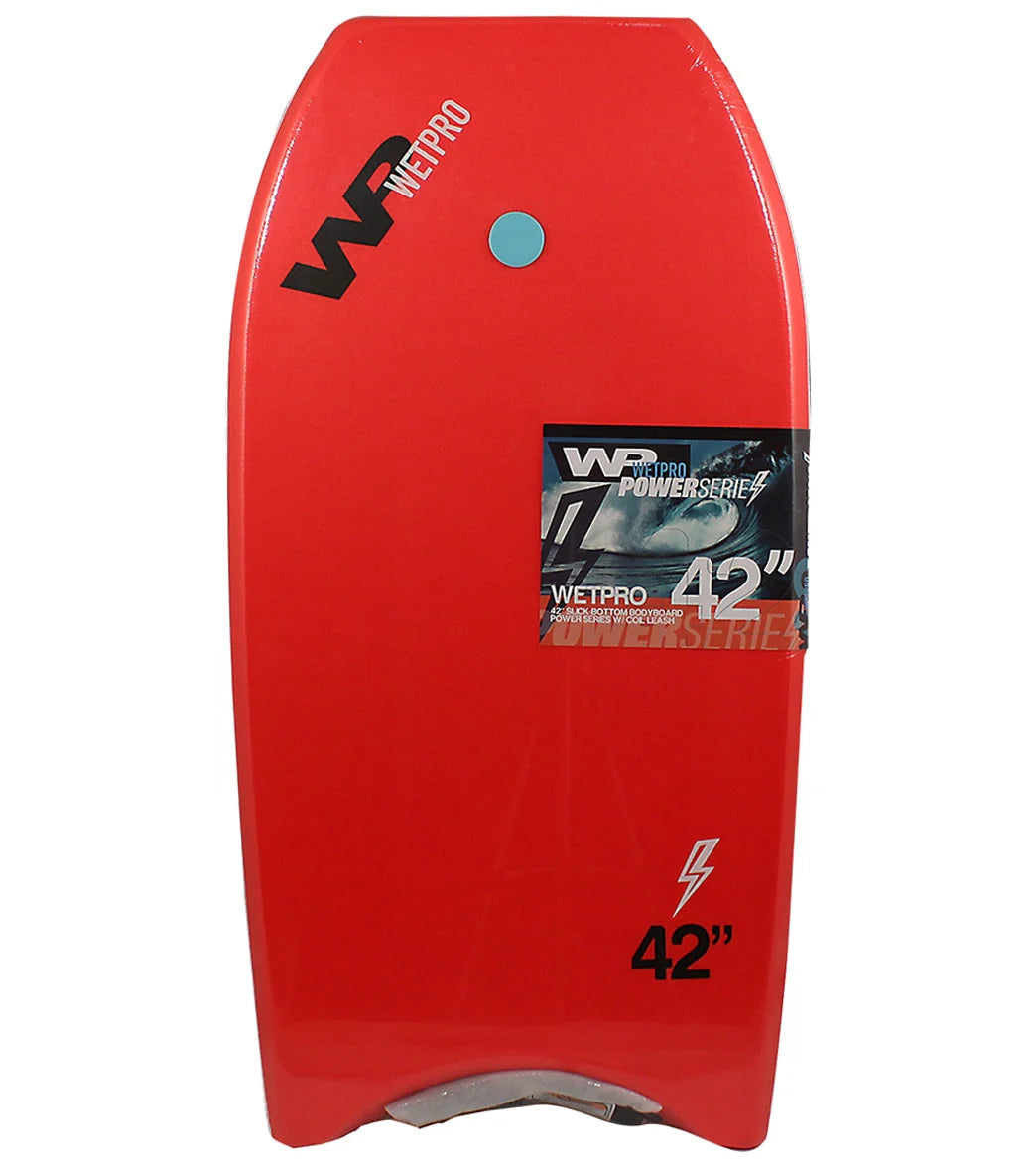 Wet Products Ultra Channel Slick Bodyboard w/ Coil Leash