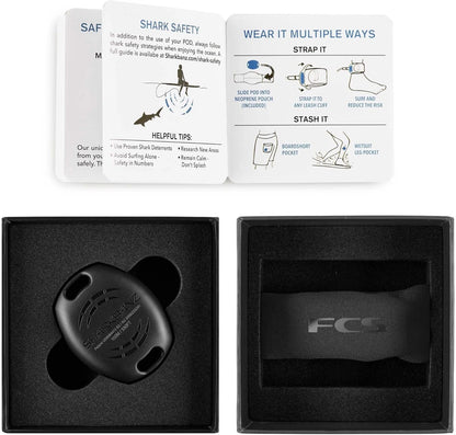 FCS x SHARKBANZ POD Shark Deterrent Magnetic Surfing Safety Lightweight