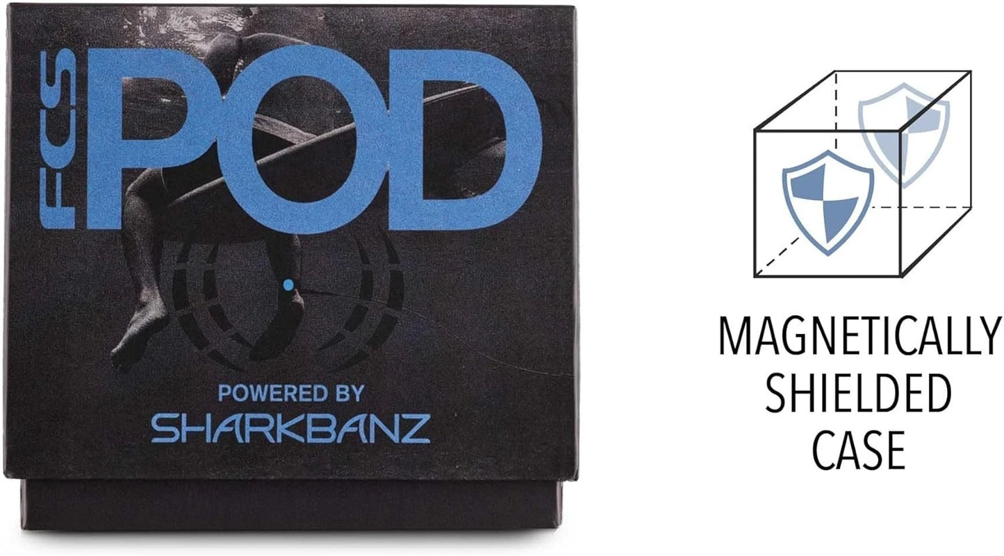 FCS x SHARKBANZ POD Shark Deterrent Magnetic Surfing Safety Lightweight
